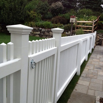 Easton Farmhouse Pool Fence