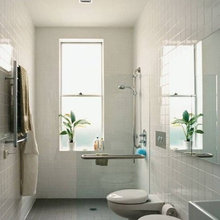 toilet space and screen