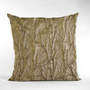 Burnished Bronze Yarns Shiny Fabric Luxury Throw Pillow, 20"x36" King