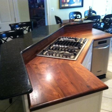 Black Walnut Wood Countertops