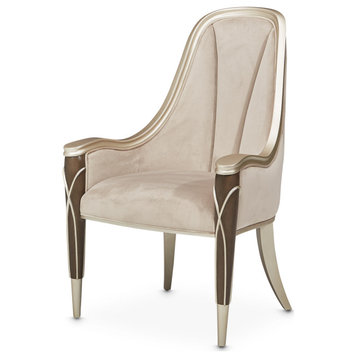Villa Cherie Dining Arm Chair - Hazelnut