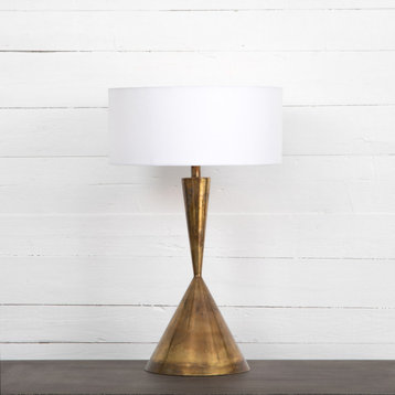 Clement Table Lamp-White