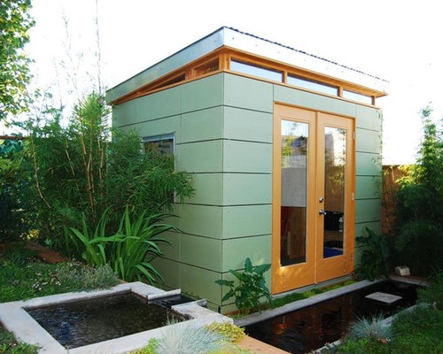 Storage Shed Guest House Houzz