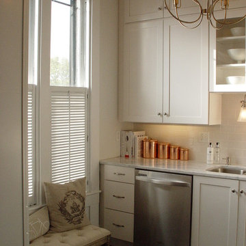 Stately Stacked Kitchen