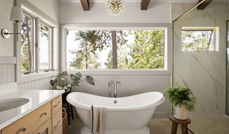 Serene Bathroom Oasis With a Nature-Inspired Feel
