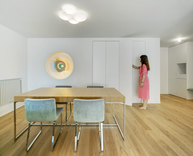 Contemporáneo Comedor by Laura Ortín Arquitectura