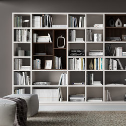 Asymmetrical Shelving - Decorative Accents