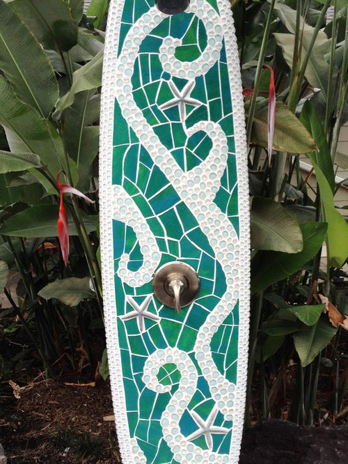 Surfboard Shower Design Ideas & Remodel Pictures Houzz