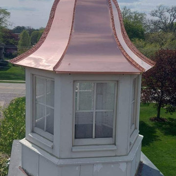Copper Awning in Wilmette, IL