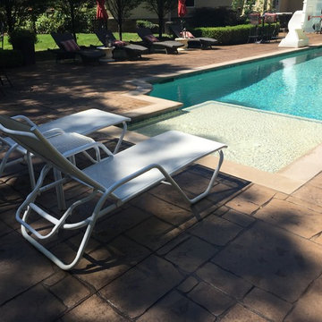 Stamped Concrete Cleaning | Stamped Concrete Sealing | Milford, Michigan