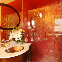 Glass shower door