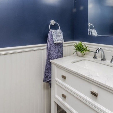 Renovation Mendham Powder Room