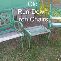 Iron Chair Board Repair - Outdoor Lounge Sets