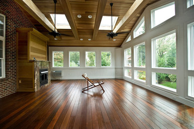 Example of a classic sunroom design in DC Metro