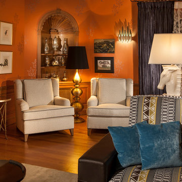 Custom Fabric Applications from Robert Allen at Paul Schatz Furniture