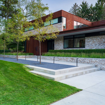 Ann Arbor Modern Residence Project - Driveway