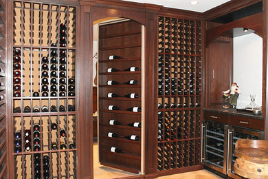 Example of a wine cellar design in DC Metro