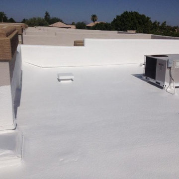 Vista Villas Townhomes Foam Roof Coating Project