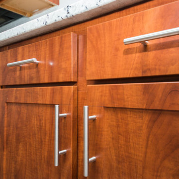 Traditional Kitchen Update Done in Rustic Cherry