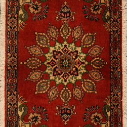 Persian Tabriz rug 2'1 X 3'1 - Area Rugs