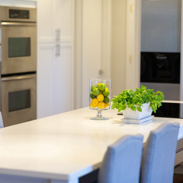 White Kitchen In GreatFalls VA