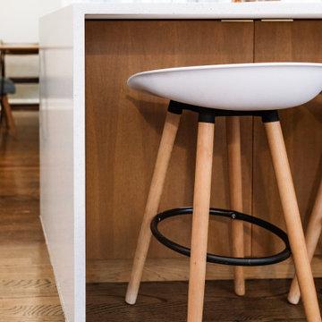 A Mid-Century Kitchen That Maximizes Every Inch