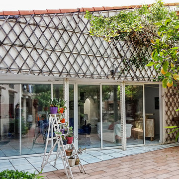 Patio interno, città di mare