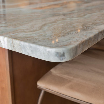 silestone-bianco river kitchen