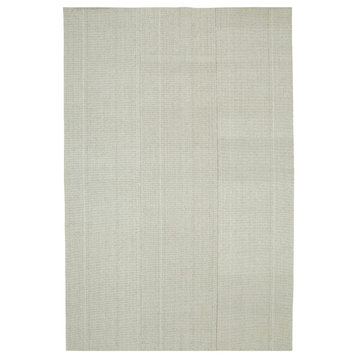 Rug N Carpet - Handmade Turkish 8' 10'' x 13' 1'' Modern Design Wool Kilim Rug