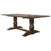 Ellen Antique Natural Oak Dining Table