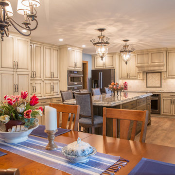 Traditional Remodel With A Touch Of Blue