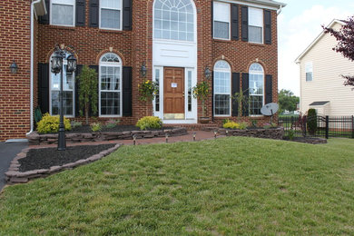 This is an example of a craftsman porch design in New York.