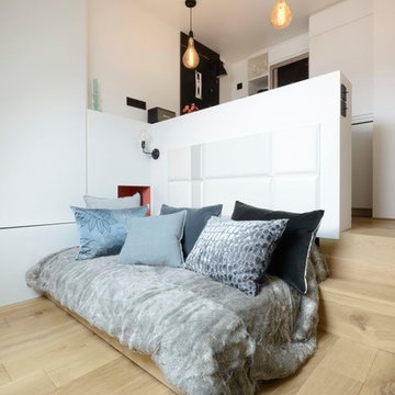 Rénovation d'un studio sous les toits parisiens