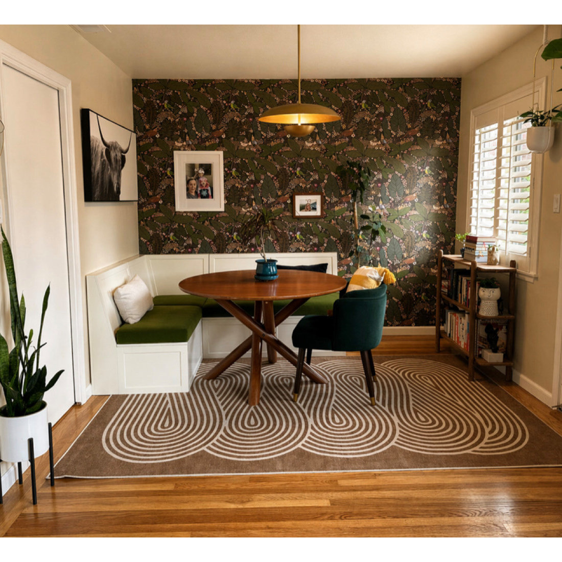 Willow Glen Rental | Dining Nook Styling