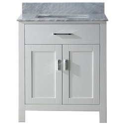Transitional Bathroom Vanities And Sink Consoles by A Touch of Design
