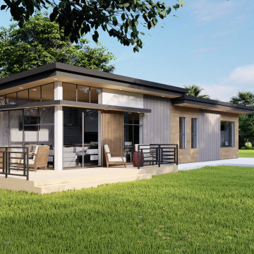 Single Story Modular Home