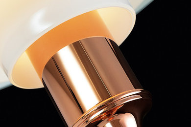 PH 3½-2½ Copper Floor Lamp