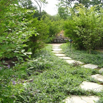 So many outdoor rooms to explore............