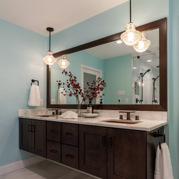 Bold and Beautiful Bathroom Remodel in Mclean Va