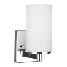Sea Gull Lighting 1-Light Wall/Sconce, Chrome