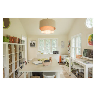 FAMILY ROOM/STUDIO REMODEL - Transitional - Home Office - New York - by ...