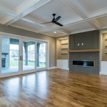 Elegant 5-Bedroom Tudor House Plan with Open Layout - San Antonio, TX
