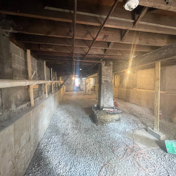 Bridgeport  Rear unit rehab and basement underpinning