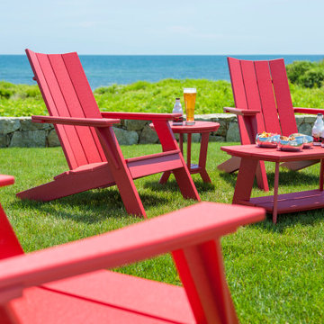Classic Comfort, Coastal Color: The MADirondack in Cherry