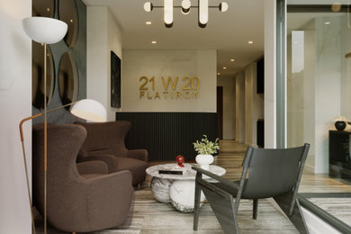 Home design - contemporary home design idea in New York