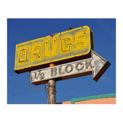 Bob's Your Uncle - "Drugs 1/2 Block" Print by Martin Yeeles - Artwork