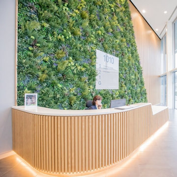 Statement Entry Way of Office Complex