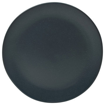 Ripple Bread and Butter Plates, Set of 6, Black