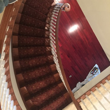 Carpeted Stairs
