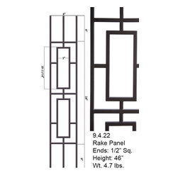 Craftsman Style Wrought Iron Balusters - Products
